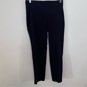 Avenue Montaigne Black Pull On  Ankle Trouser Pants |Size 6|